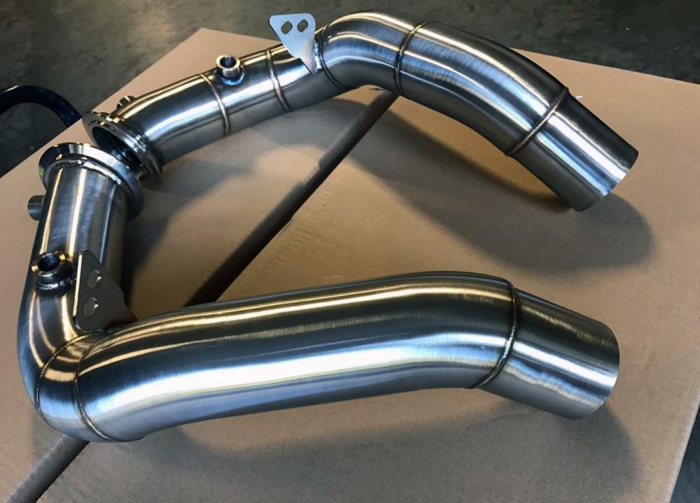 s63 wagner downpipe